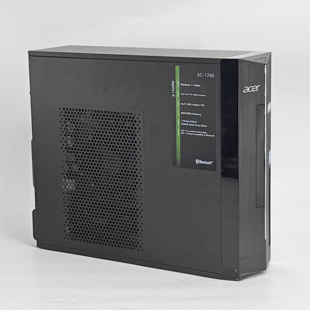 Acer XC-1760 Desktop | Intel Core i5 (12e) | 8GB | 1,25TB, Computers en Software, Acer, Zo goed als nieuw, Support@acer.com, 8F, No. 88, Sec. 1, Xintai 5th Rd.
Xizhi District, New Taipei City 221
Taiwan