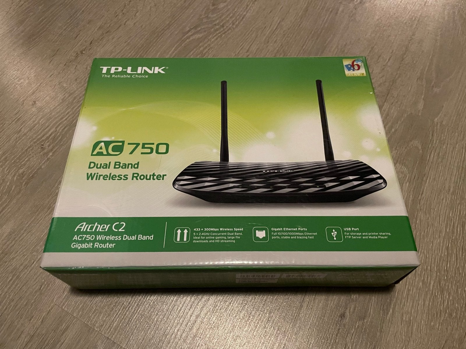 TP-Link Archer C2 AC750 Dual Band Wireless Router, Ophalen of Verzenden, Zo goed als nieuw, Router
