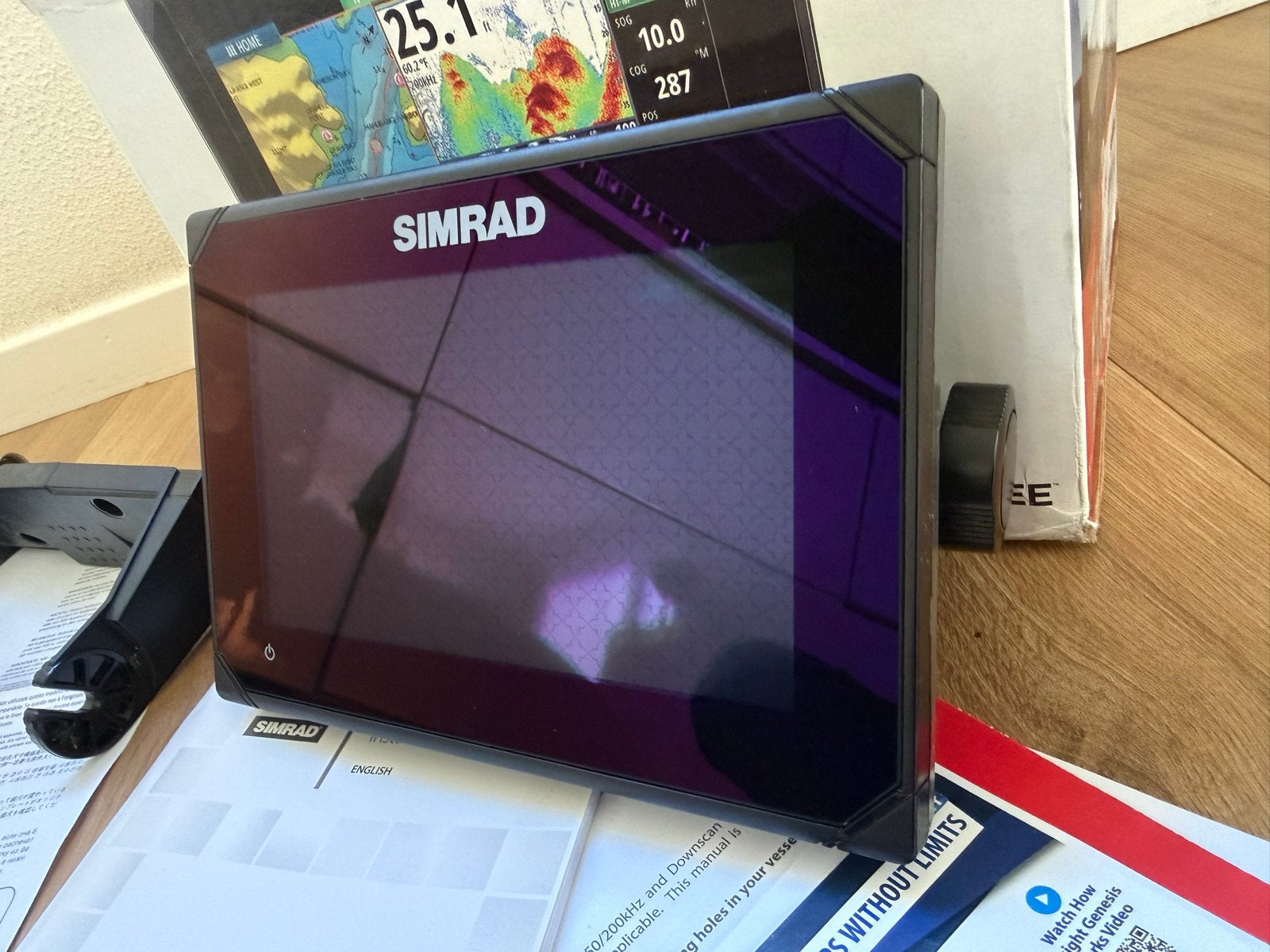 Simrad GO7 XSE Kaartplotter/Fishfinder, Ophalen of Verzenden, Zo goed als nieuw, Kaartplotter of Fish Finder