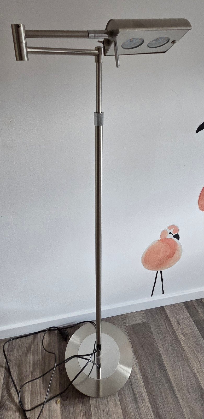 GRATIS Staande LED lamp, Ophalen, Zo goed als nieuw, Led-lamp
