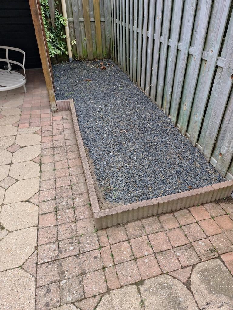 Grind 12,4 m2, Tuin en Terras, Ophalen of Verzenden, Gebruikt, Grind, Terrastegels