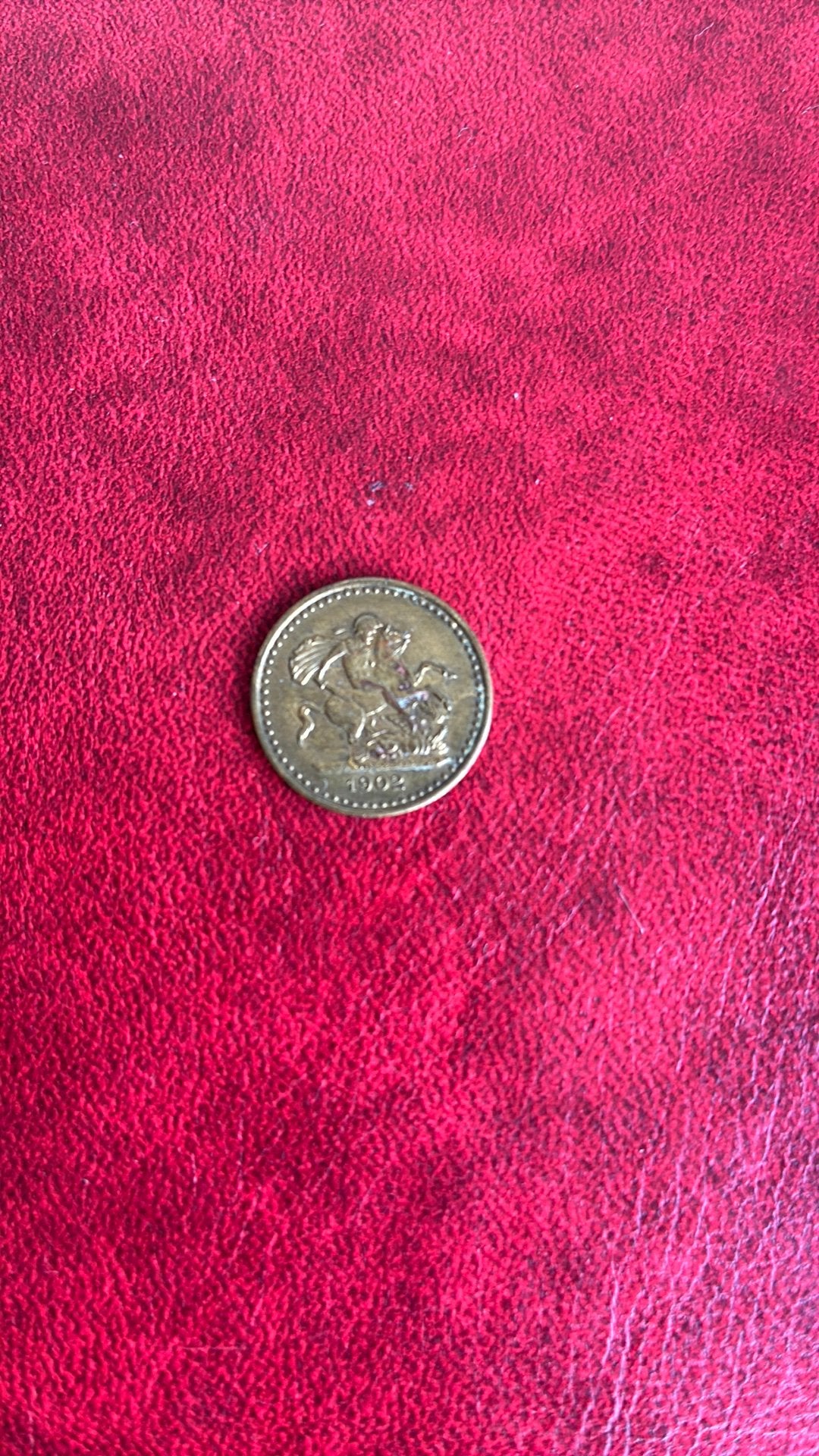 Groot Brittannië coronation coin 1902, Ophalen of Verzenden, Overige landen
