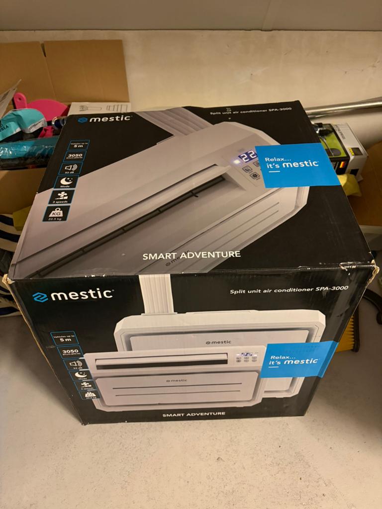 Mestic SPA-3000 airco (2025) voor caravan of camper ZGAN, Caravans en Kamperen, Caravan accessoires, Ophalen, Zo goed als nieuw