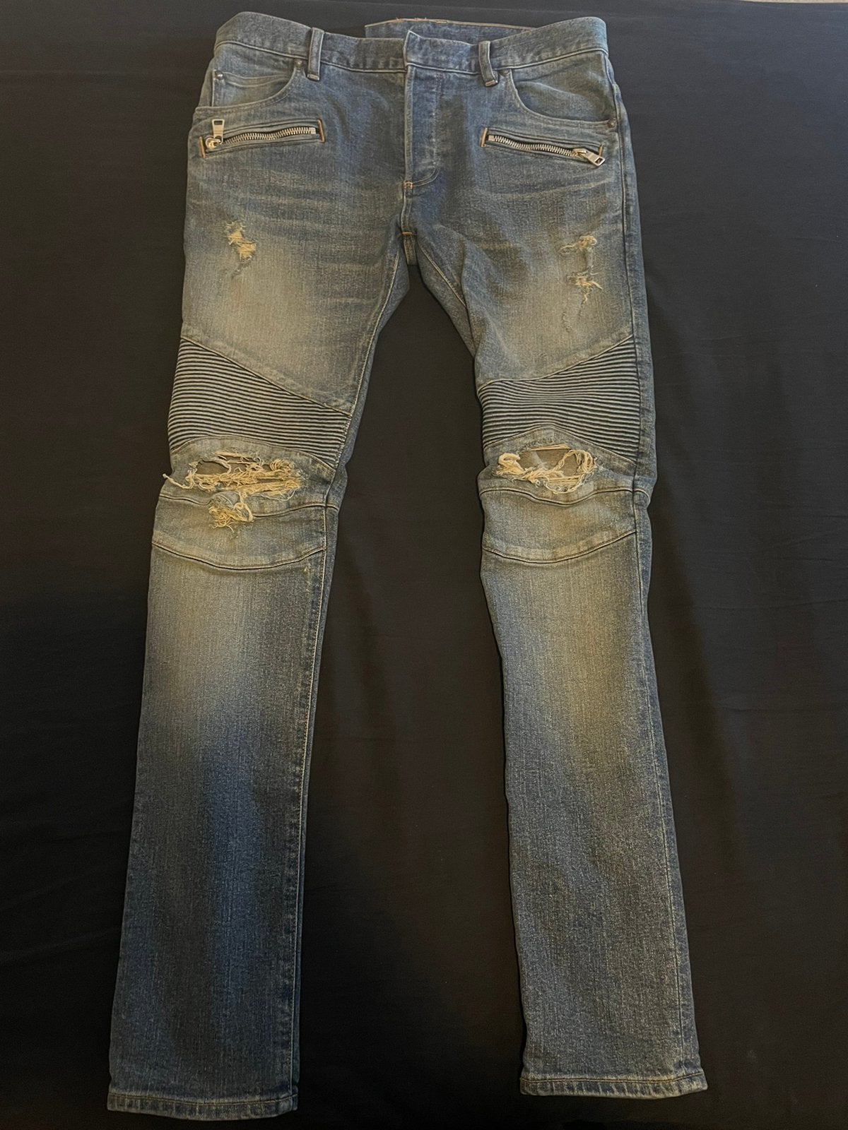 Balmain Jeans, Ophalen of Verzenden, Zo goed als nieuw, Blauw, W32 (confectie 46) of kleiner