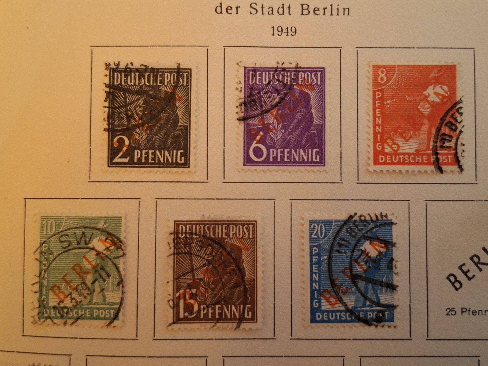 Deu 1 Berlijn 1949, Ophalen of Verzenden, BRD