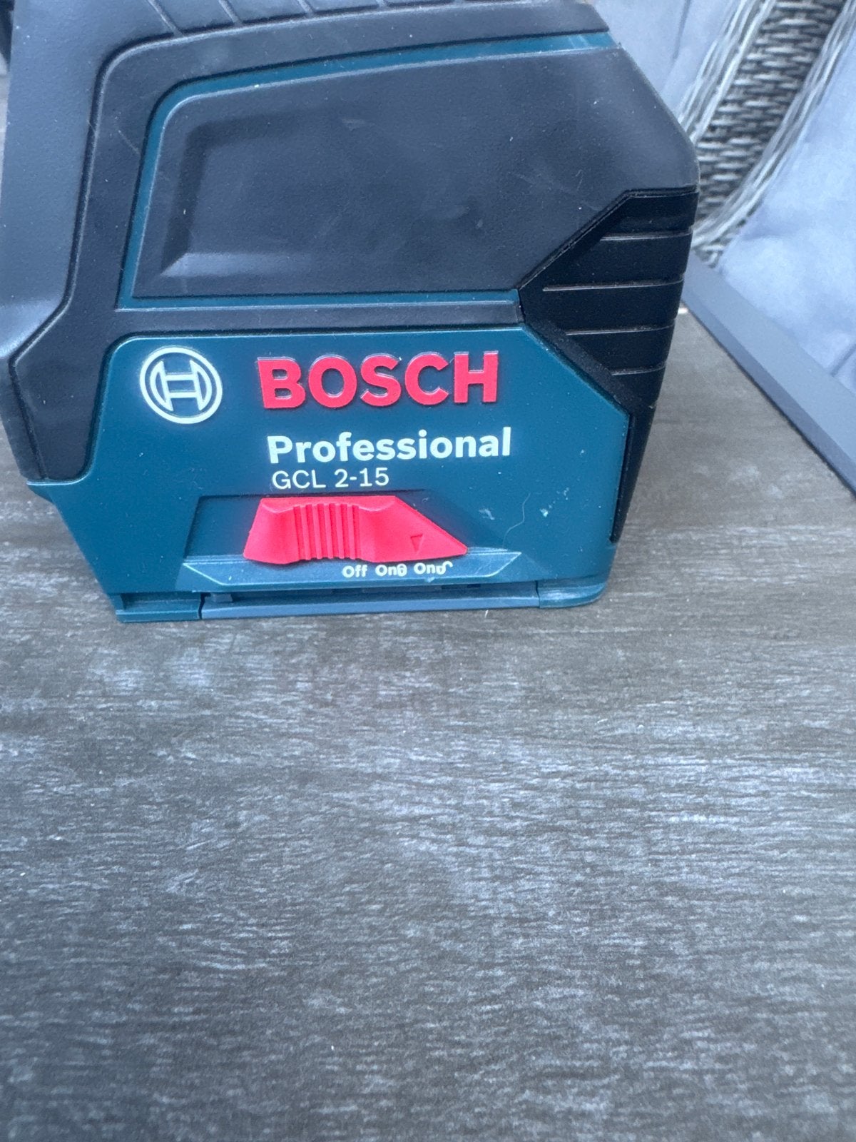 Bosch Professional GCL 2-15 Combilaser (zonder voetjes), Verzenden, Gebruikt, Overige meters