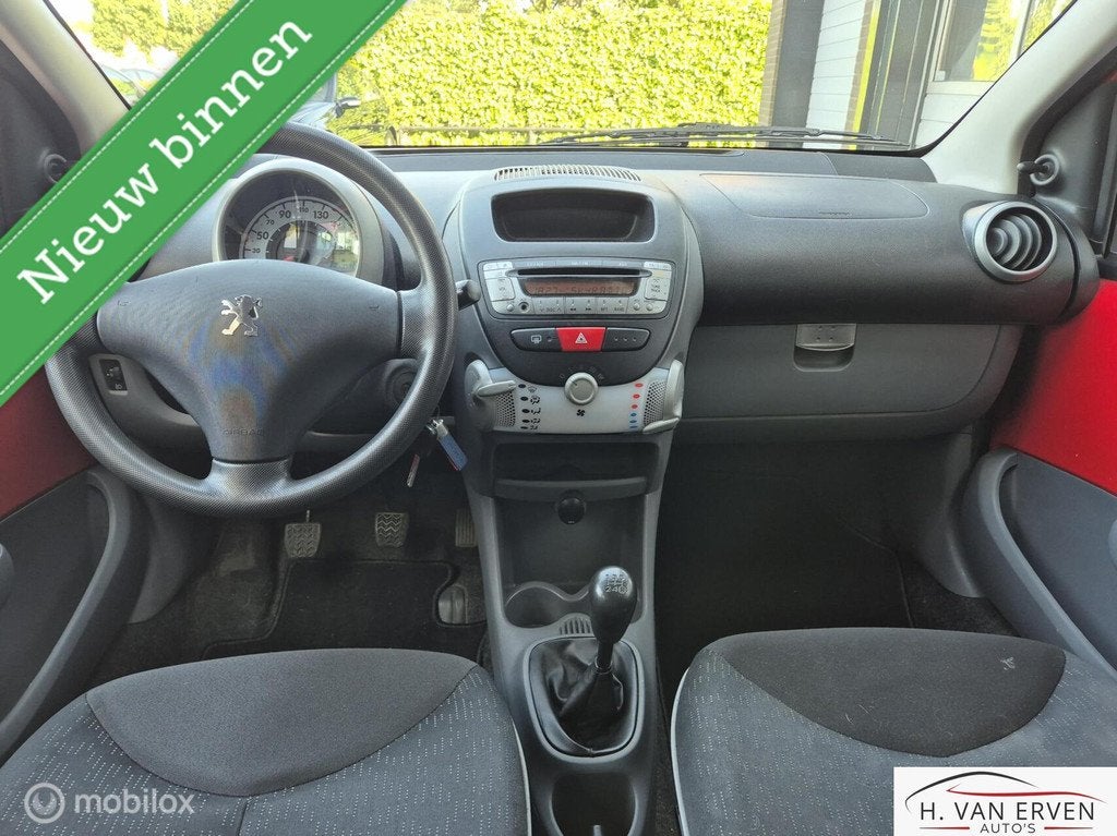 Peugeot 107 1.0-12V XS EL PAKKET NAP APK 16-03-27, Auto's, Voorwielaandrijving, 4 stoelen, 68 pk, Origineel Nederlands