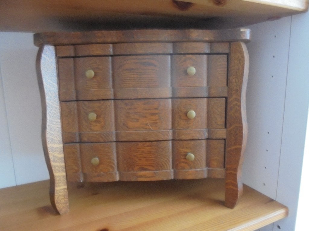 Schattig laden kastje ( hout ), Antiek en Kunst, Curiosa en Brocante, Ophalen