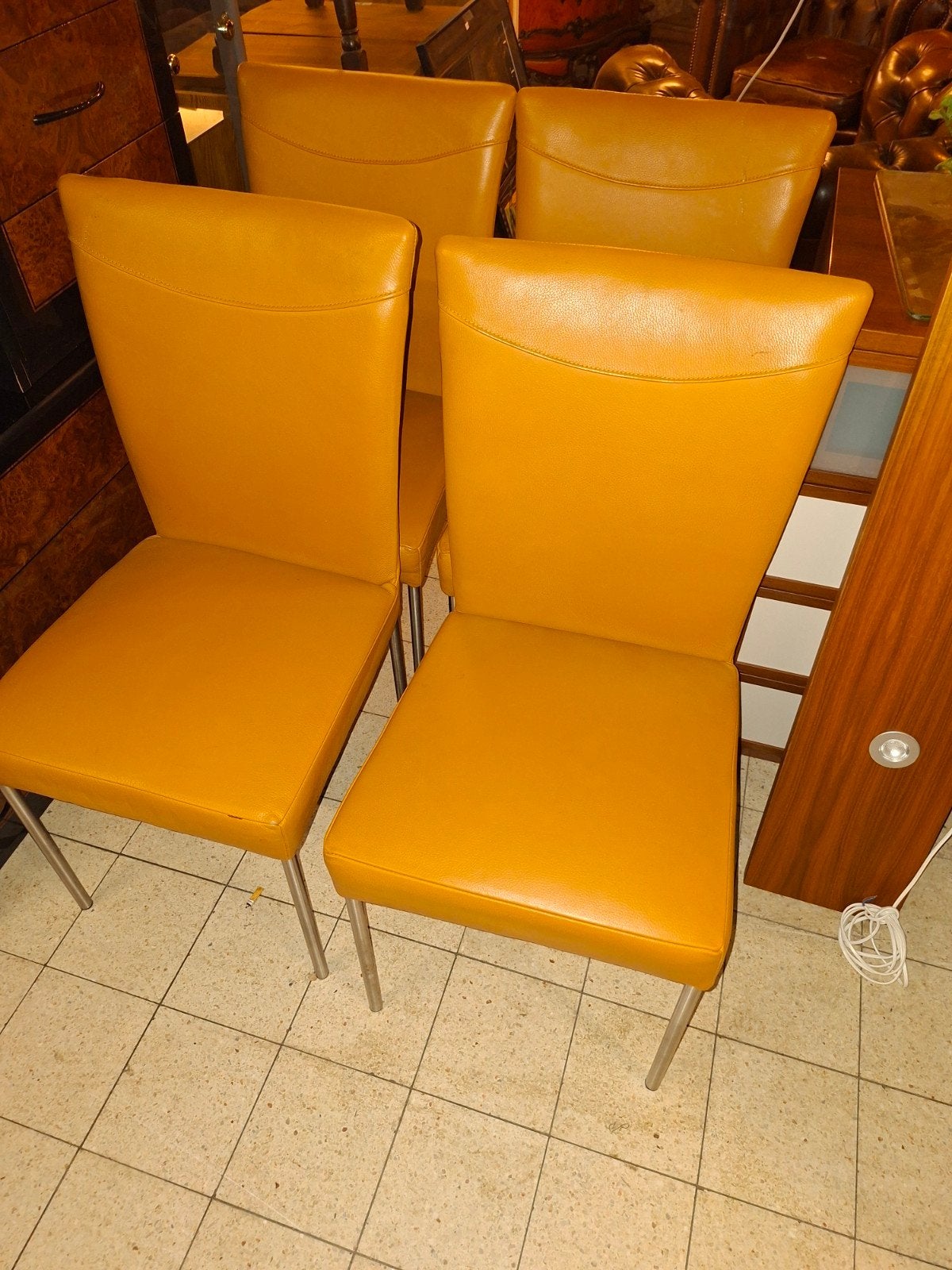 4 eetkamerstoelen merk topform in top staat, Ophalen
