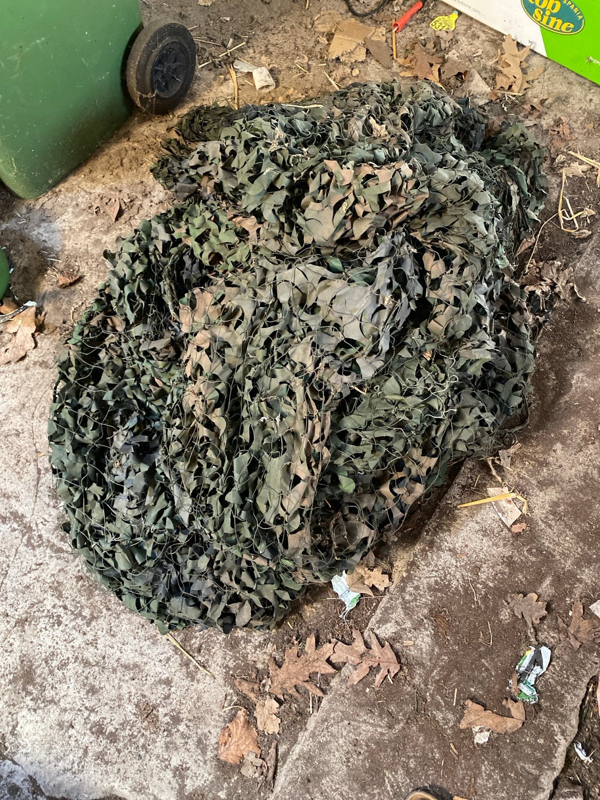 2 Camouflagenetten - Ideaal voor Jacht, Airsoft of Decoratie, Ophalen, Overige soorten, Overige gebieden, Overige typen