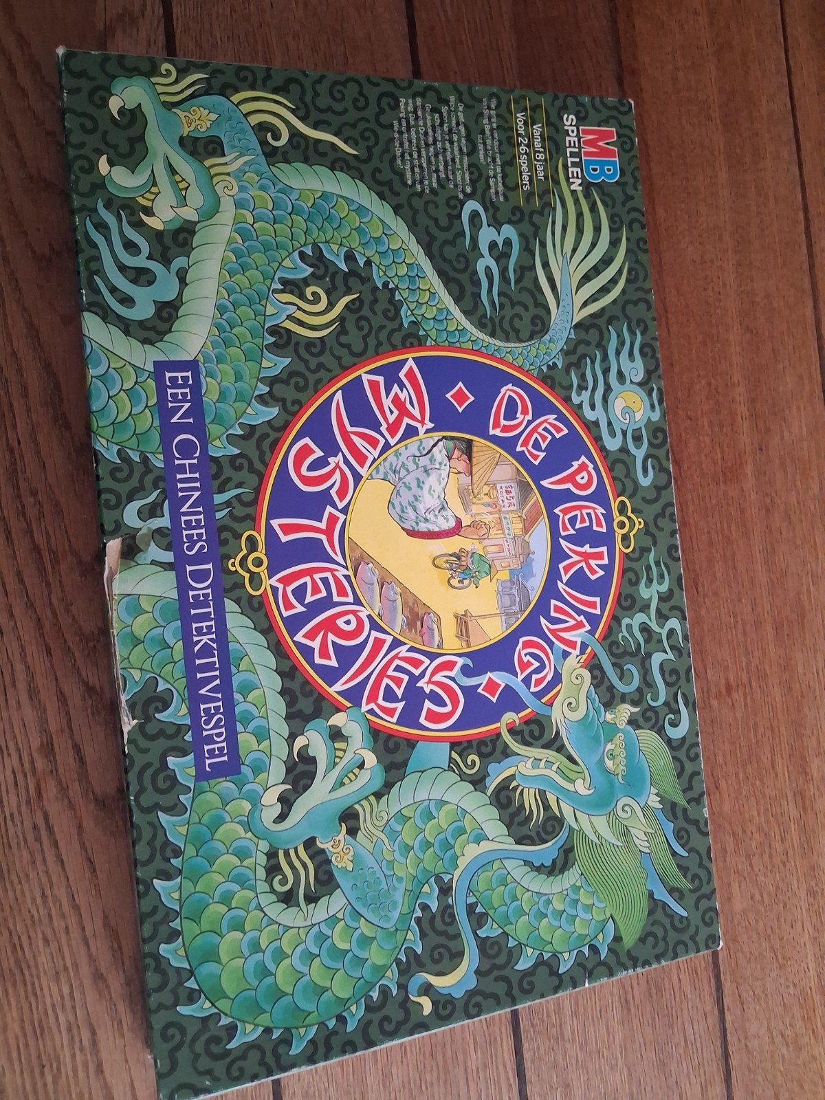 peking Mysteries spel mb bordspel vintage, Ophalen of Verzenden