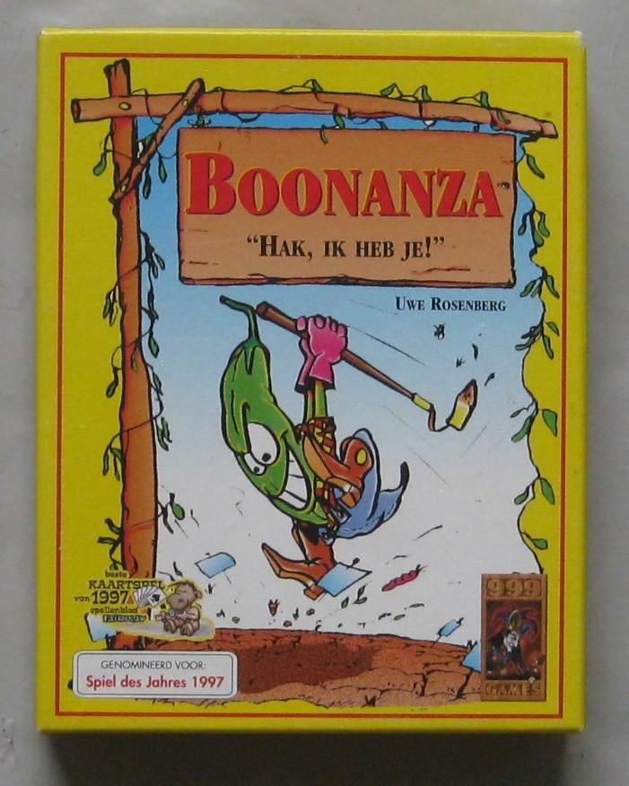 999 Games Boonanza, Vijf spelers of meer, Ophalen of Verzenden, Zo goed als nieuw, 999 games