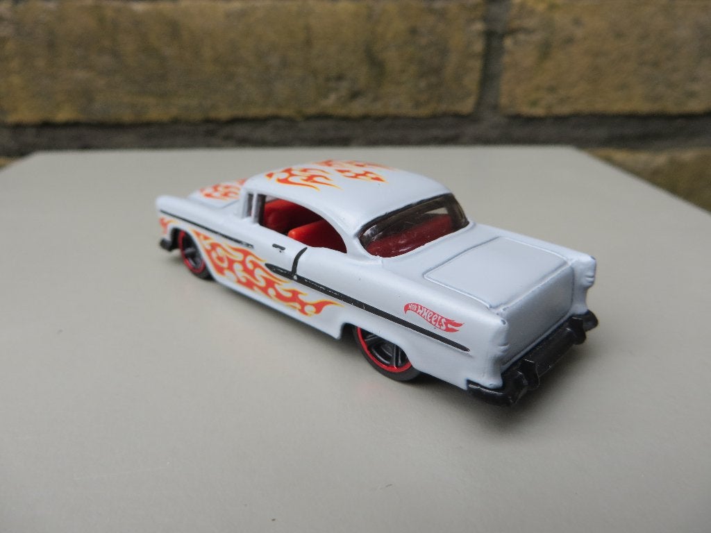 Hotwheels 1955 Chevy Lowrider, Ophalen of Verzenden, Gebruikt, Auto