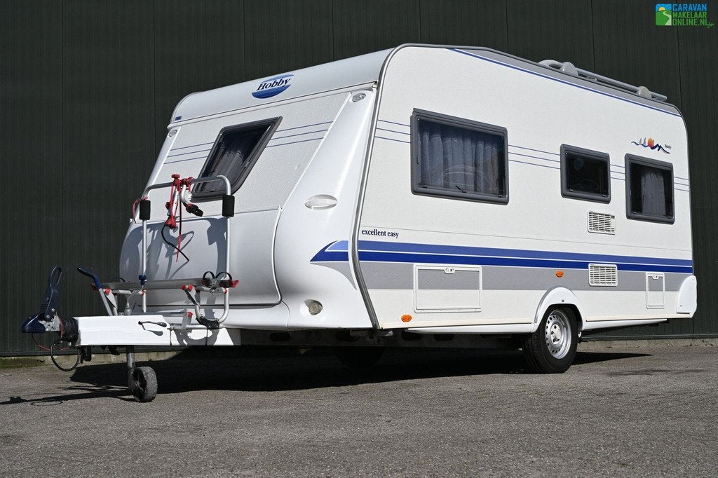 Hobby Excellent Easy 460 UFe |Mover|Opbl. voortent|Bovag26, Caravans en Kamperen, Kachel, Rondzit, Hobby, Bedrijf