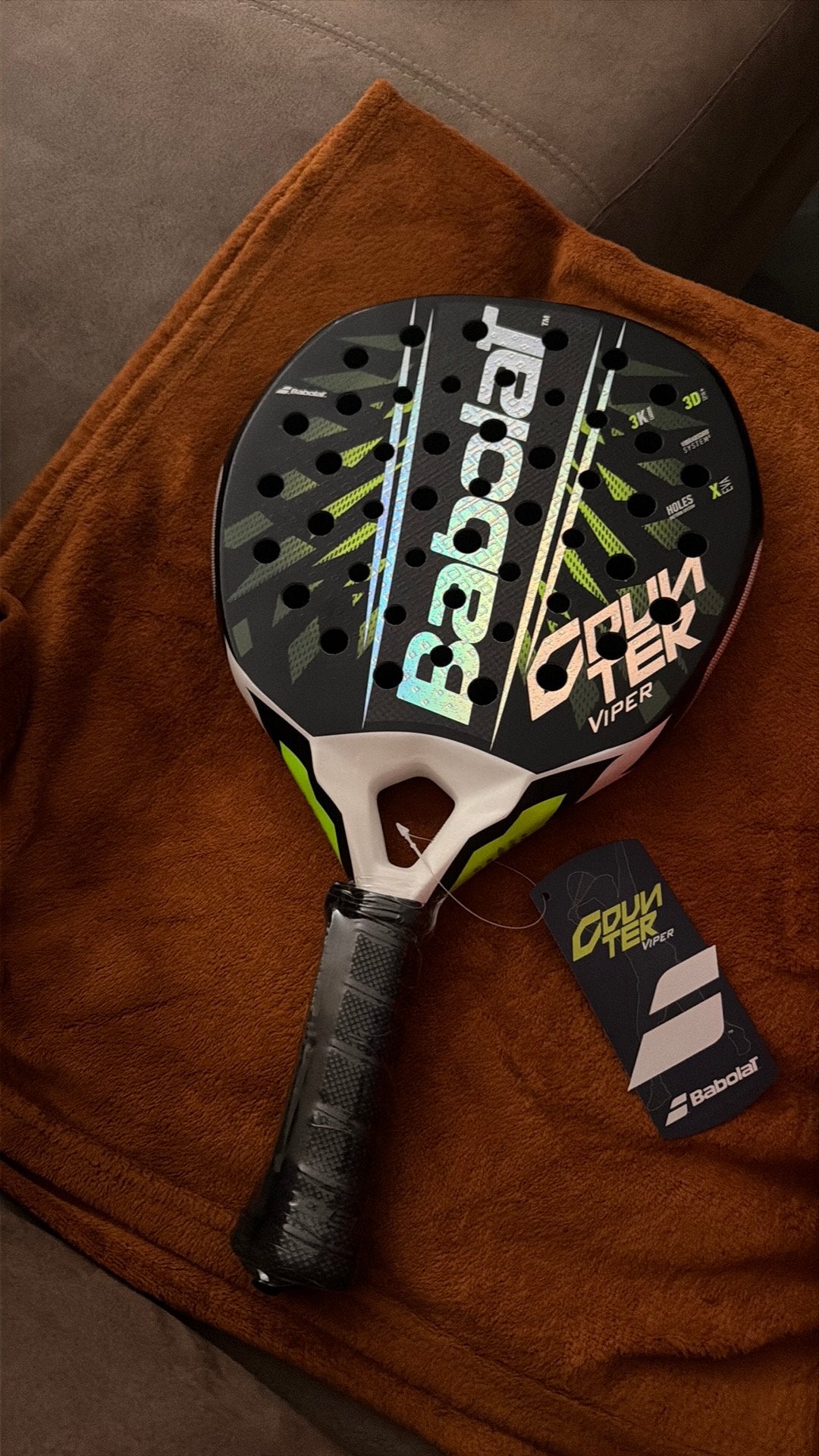 Padel racket babolat  counter viper, Ophalen of Verzenden, Nieuw