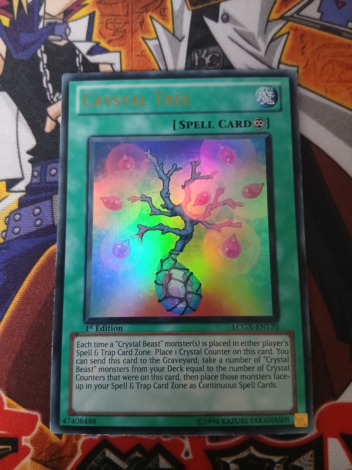 Crystal Tree - Ultra Rare LCGX - Yu-Gi-Oh, Hobby en Vrije tijd, Verzamelkaartspellen | Yu-gi-Oh!, Ophalen of Verzenden, Zo goed als nieuw