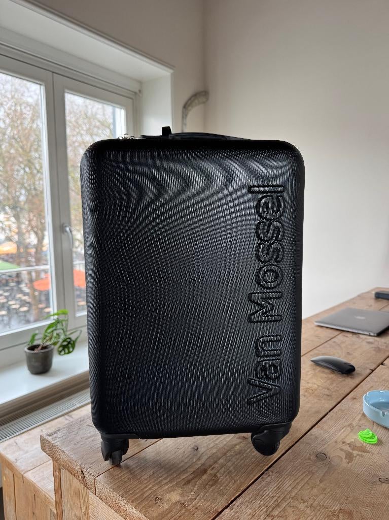 Van Mossel Trolley Reiskoffer Handbage, Sieraden, Tassen en Uiterlijk, Koffers, Wieltjes, 50 tot 60 cm, Hard kunststof, Nieuw