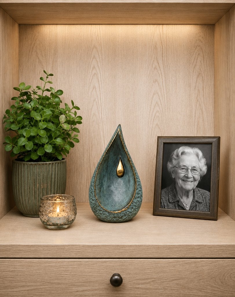 TRAAN / MINI URN /grafdecoratie / voor mens en dier, Nieuw, Info@huisentuindecoratiemarie.nl, Huis en tuin decoratie marie, Peize
