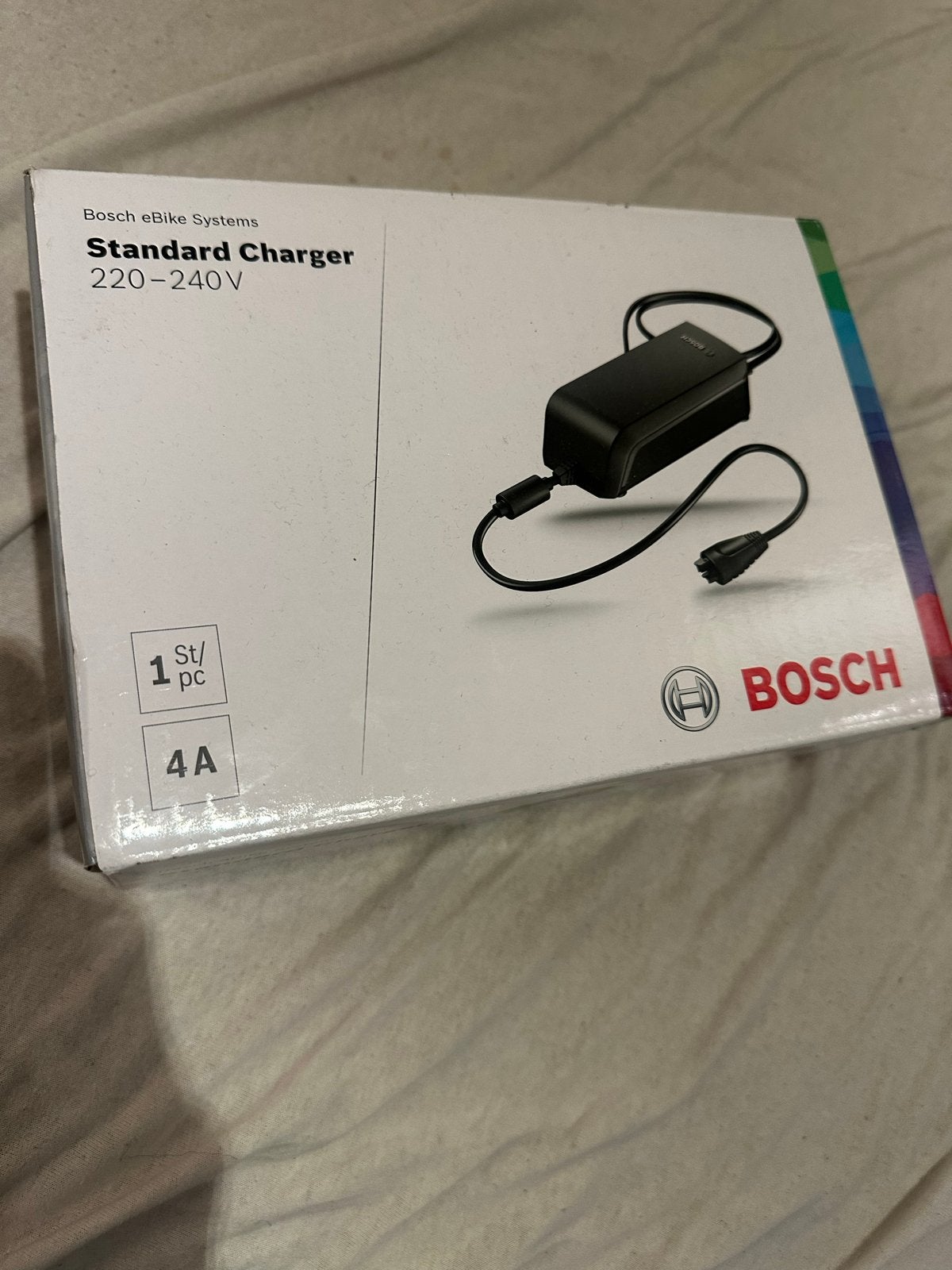Bosch eBike Systems Standard Lader 220-240V 4A, Fietsen en Brommers, Zo goed als nieuw