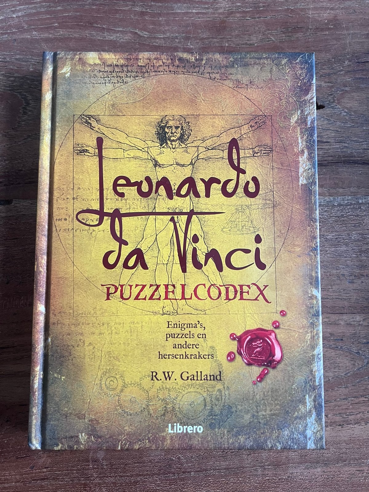 Leonardo da Vinci Puzzelcodex - Nieuwstaat, Ophalen of Verzenden, Nieuw, Puzzelboek