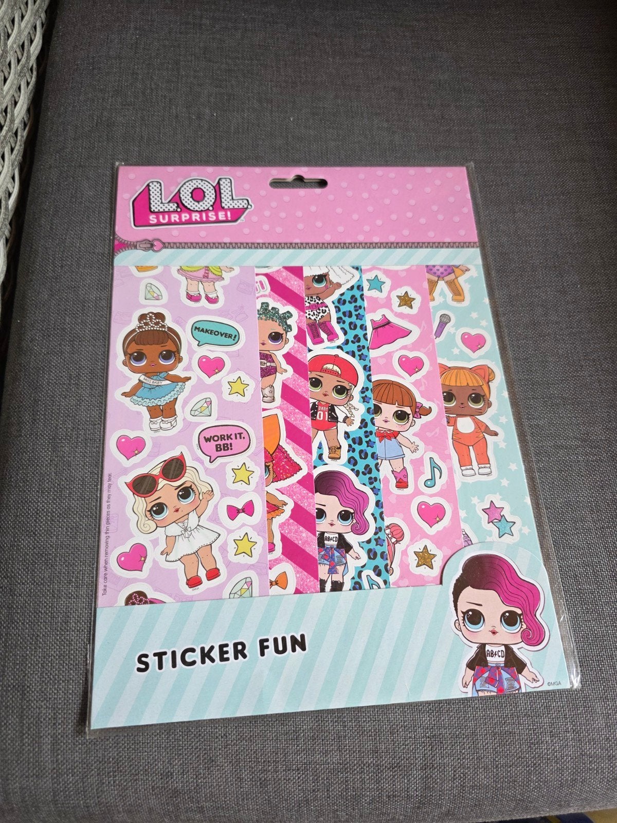 L.O.L. Surprise! Sticker Fun - Nieuw!, Ophalen of Verzenden, Nieuw, Meerdere stickers