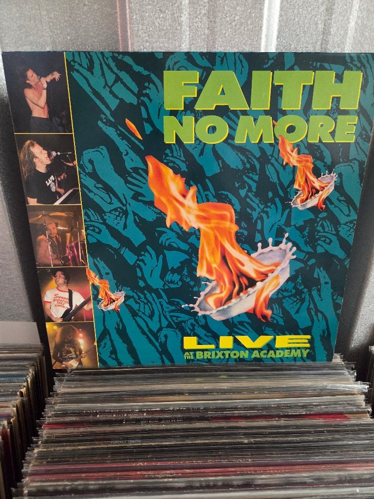 Hardrock/Metal lp FAITH NO MORE: LIVE, Originele persing, Ophalen of Verzenden, Gebruikt, 12 inch