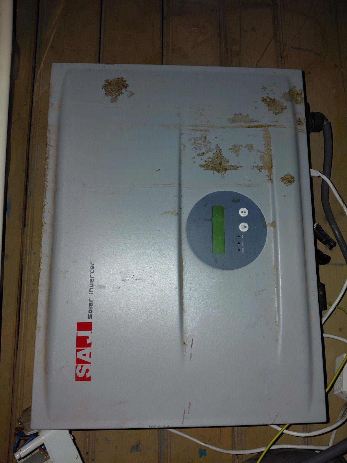 Zonnepanelen set met omvormer, Ophalen of Verzenden, Gebruikt, Compleet systeem, 200 wattpiek of meer