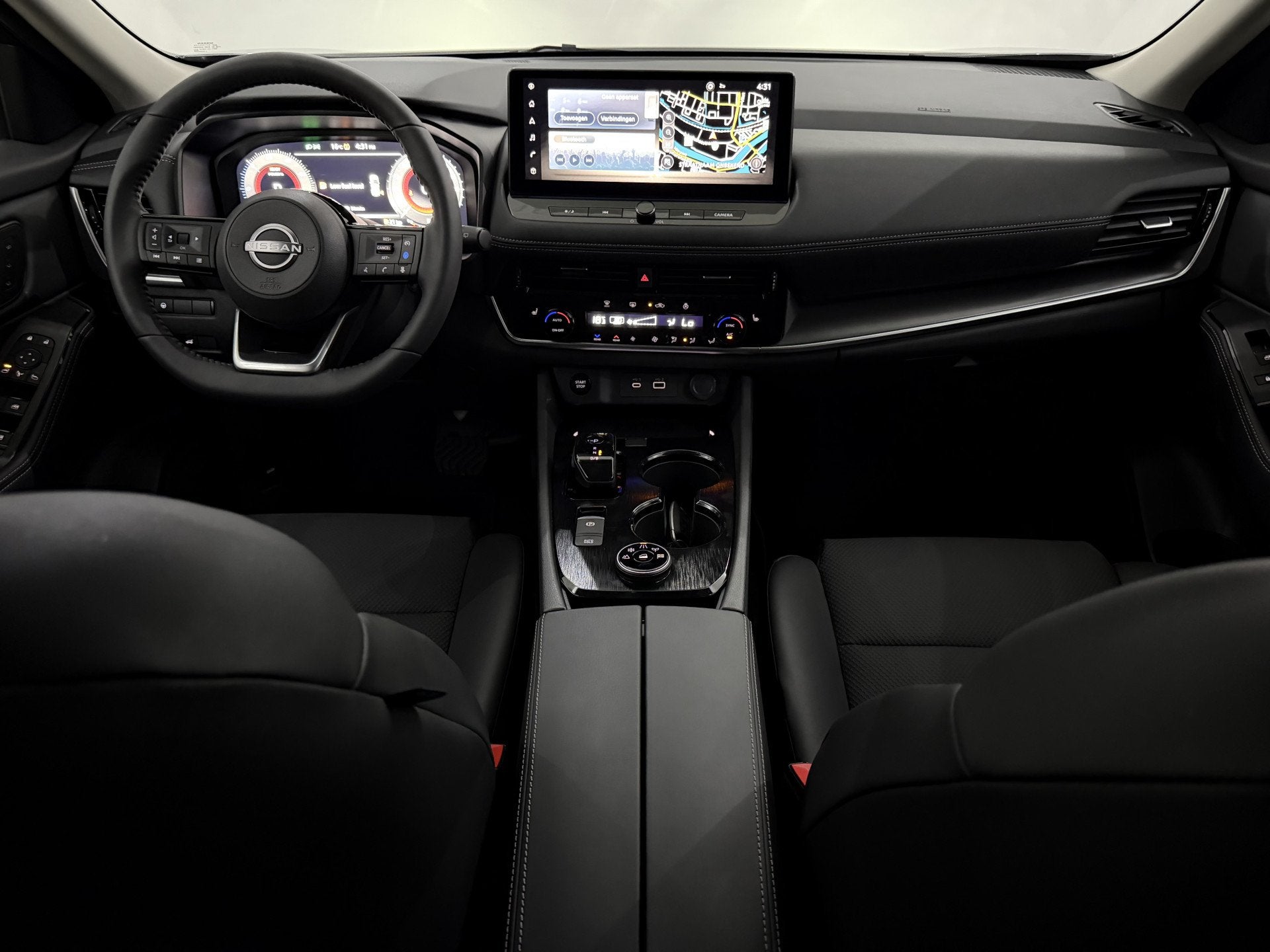 Nissan X-Trail 1.5 e-Power N-Trek 4 Orce AWD 7P 360 Camera,, Auto's, 1497 cc, Gebruikt, Leder en Stof, 1725 kg