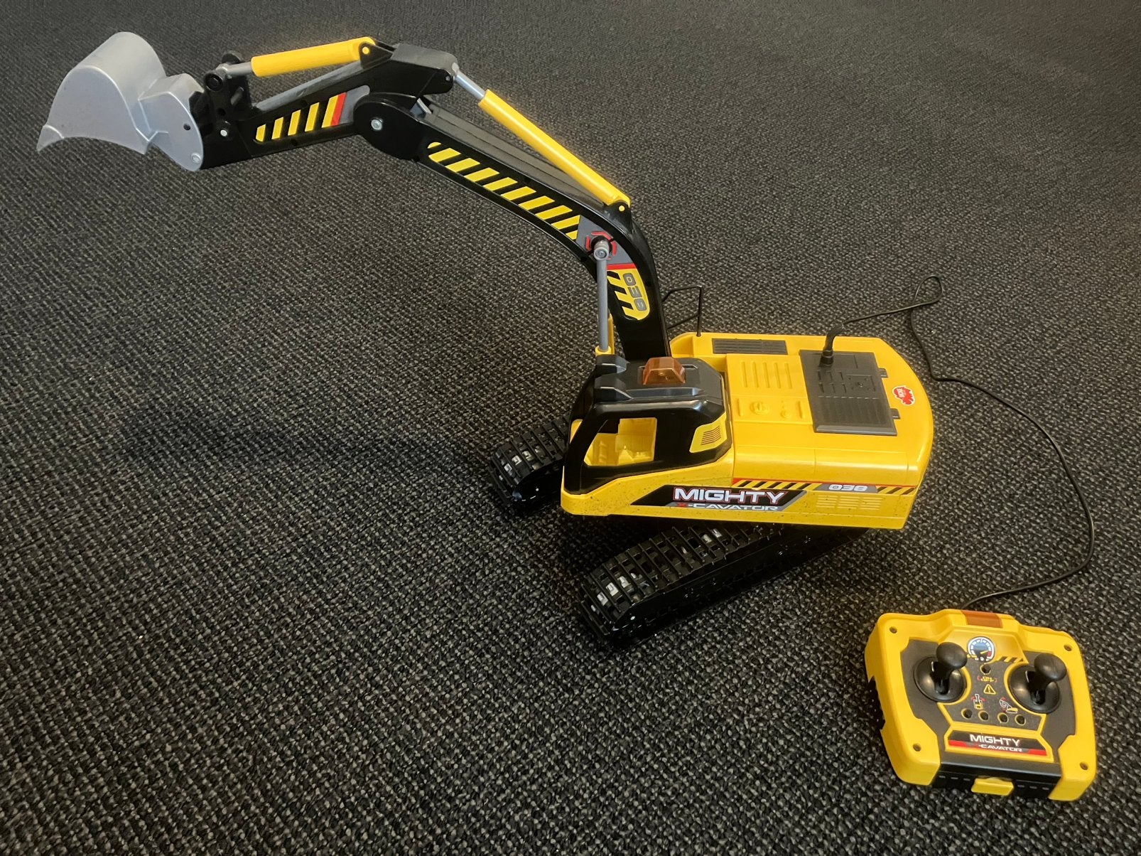 Dickie Toys Graafmachine afstandsbediening 50cm hoog, Ophalen of Verzenden, Zo goed als nieuw, Overige merken