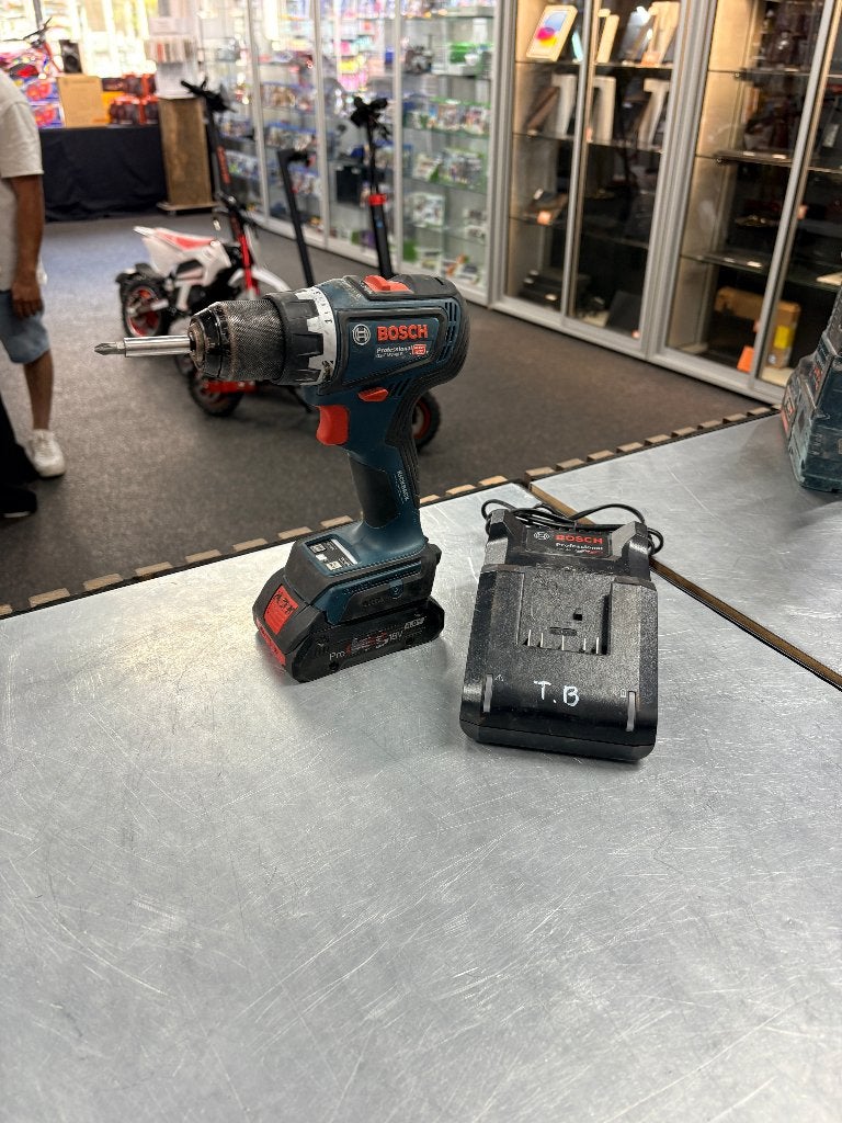 Bosch Professional GSR 18V-90 C + 1 Accu | Nette Staat, ., Ophalen of Verzenden, Zo goed als nieuw, .