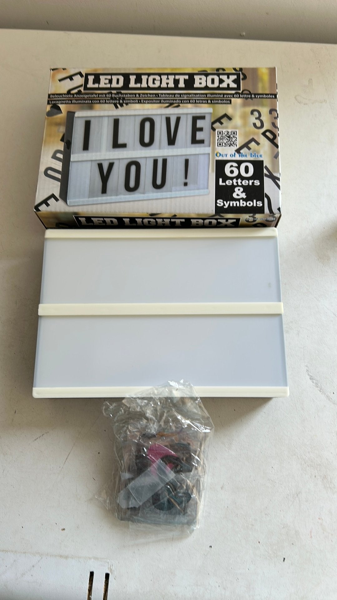 Kleine Led Light Box, Ophalen, Zo goed als nieuw