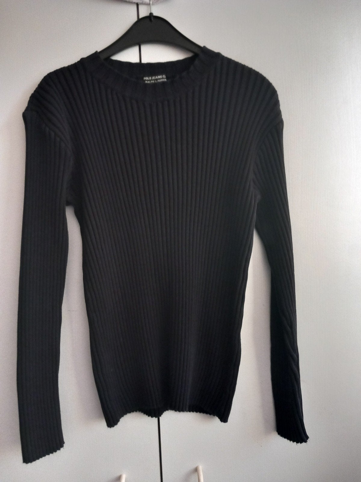Bijna gratis Trui Ralph Lauren maat L 164 170 176 zwart, Gebruikt, Trui of Vest, Ophalen of Verzenden, Polo Ralph Lauren