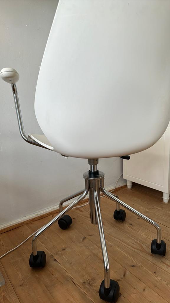 Kartell Maui Bureaustoel By Vico Magistretti, Huis en Inrichting, Ophalen of Verzenden, Zo goed als nieuw, Wit, Bureaustoel