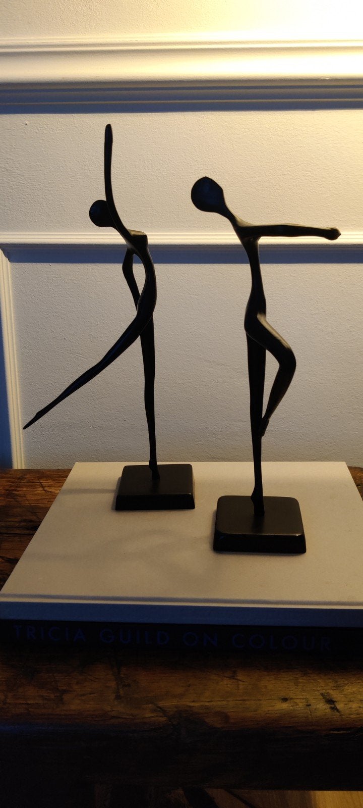Vintage IKEA Bodrul Khalique abstracte danseres sculpturen., Ophalen of Verzenden