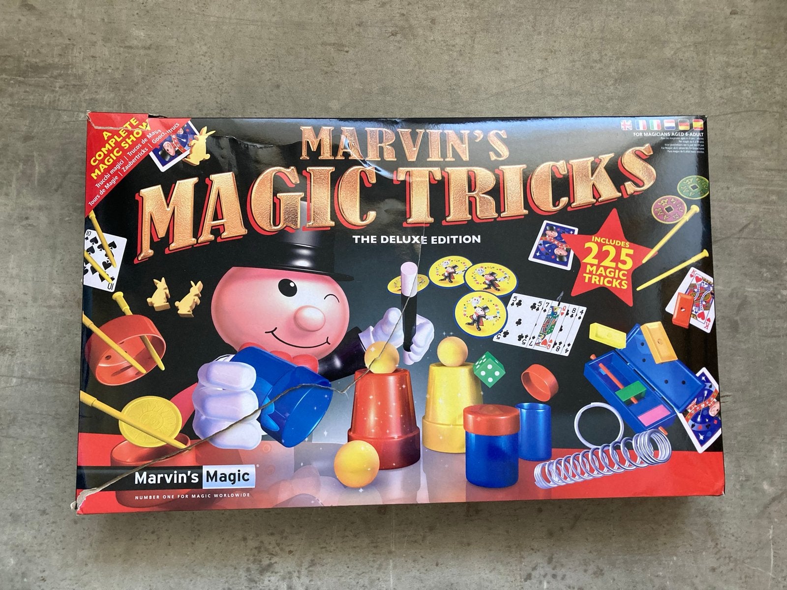 Marvin's Magic Tricks Goocheldoos, Ophalen of Verzenden, Gebruikt, Jongen of Meisje