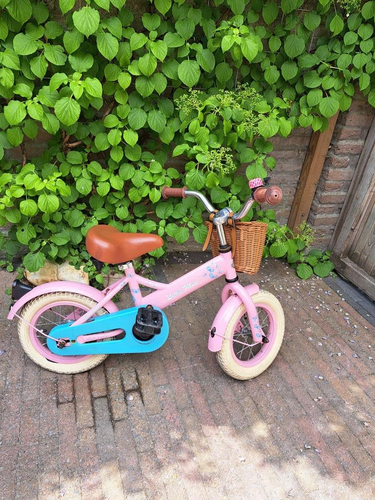 Kinderfiets Little Miss, Ophalen, Gebruikt, Minder dan 16 inch