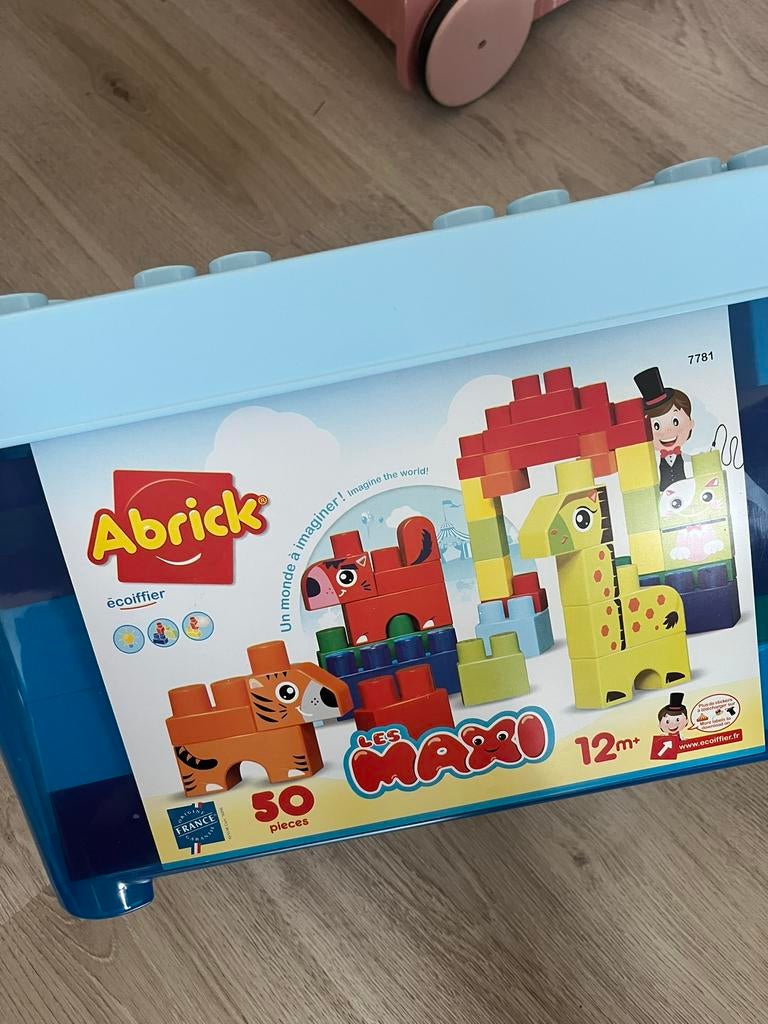 Abrick bouwblokken 50 stuks, Ophalen of Verzenden, Zo goed als nieuw