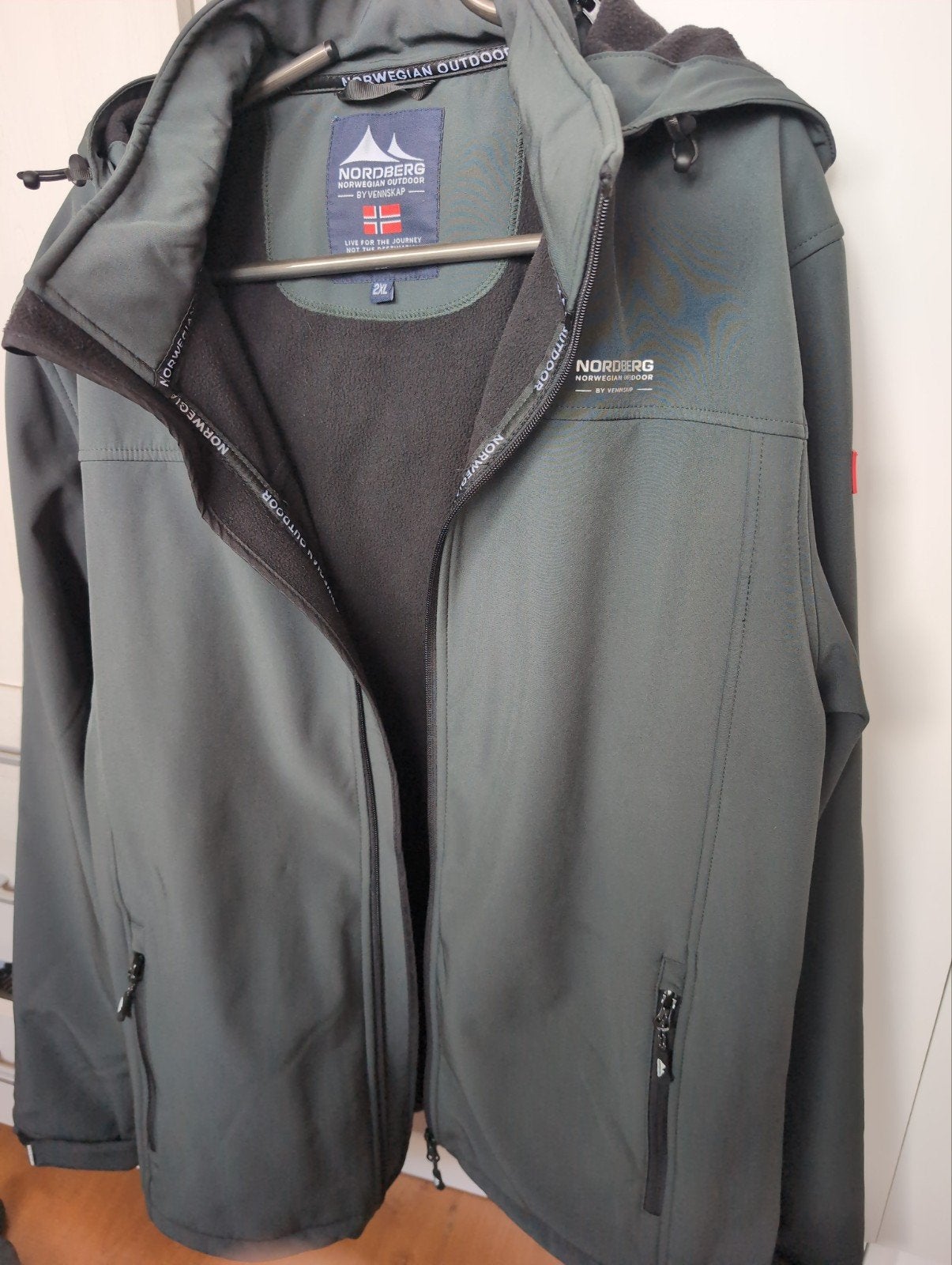 Nordberg Softshell Jas - Maat 2XL - Zo goed als nieuw, Nordberg, Nieuw, Overige maten, Ophalen of Verzenden