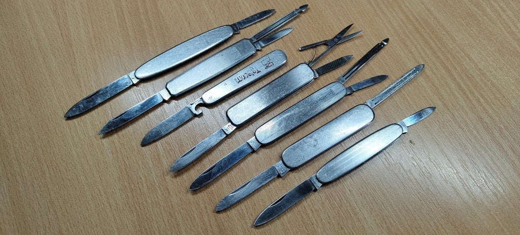 zakmes x7 Henckels, Verzenden, Gebruikt