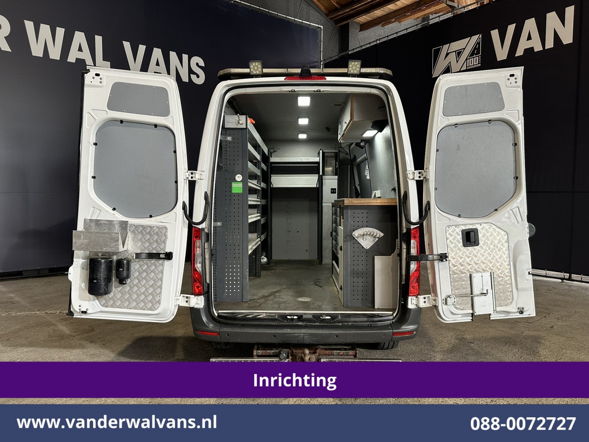 Mercedes-Benz Sprinter 316 CDI 164pk 3500kg Trekhaak L2H2 In, Gebruikt, 4 cilinders, 2108 kg, Wit