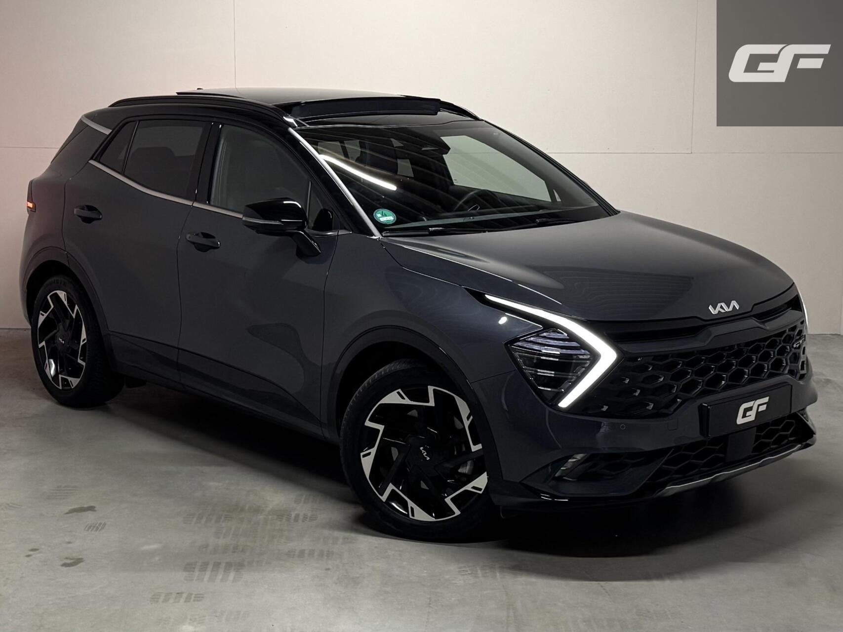 Kia Sportage 1.6 T-GDi Hybrid GT-Line Pano C360° Memory Car, Adaptive Cruise Control, Gebruikt, Zwart, 4 cilinders