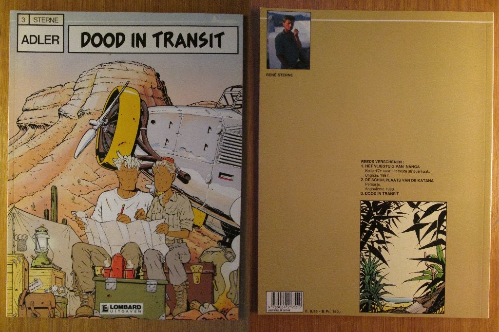 Adler 3 - Dood in transit (SC), Eén stripboek, Ophalen of Verzenden, Nieuw, René Sterne