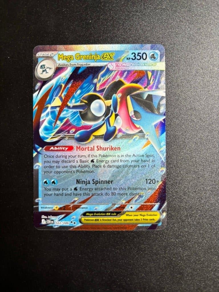 Mega Greninja ex (CRI 022), Ophalen, Zo goed als nieuw