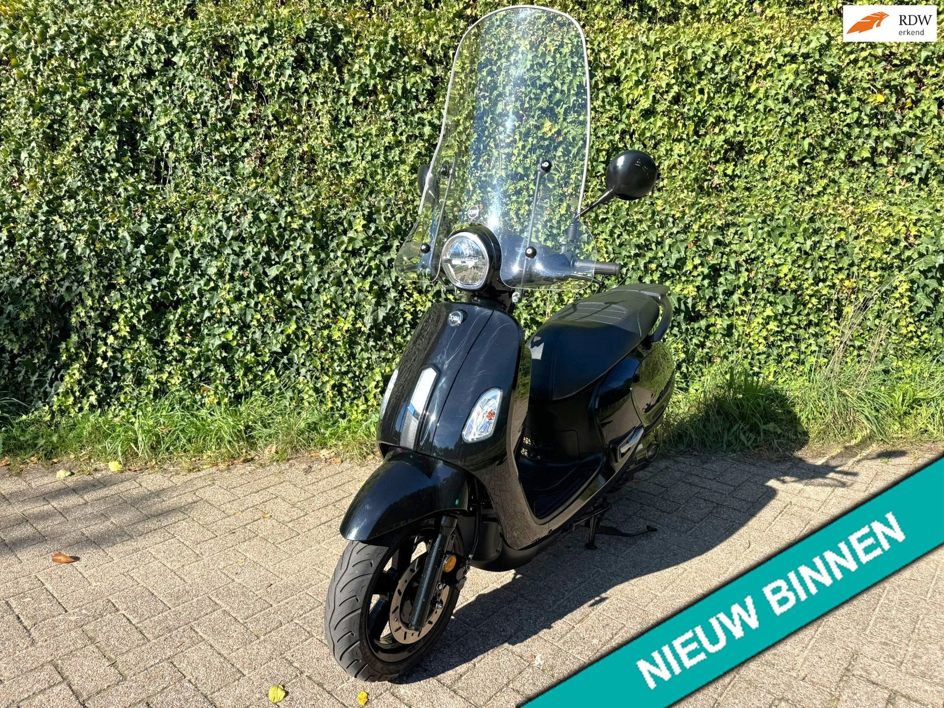 SYM Fiddle 4 EURO5+ 10-2025 Scooter Windscherm BETAAL met in, 49 cc, S, Benzine, Fiddle
