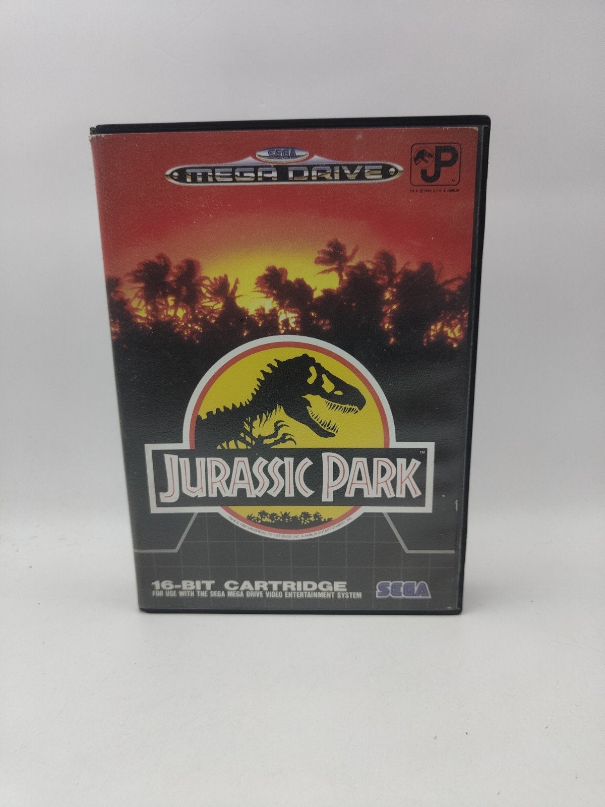 Jurassic Park - Sega Mega Drive (16-bit Cartridge), Spelcomputers en Games, Avontuur en Actie, Gebruikt, 1 speler, Onbekend