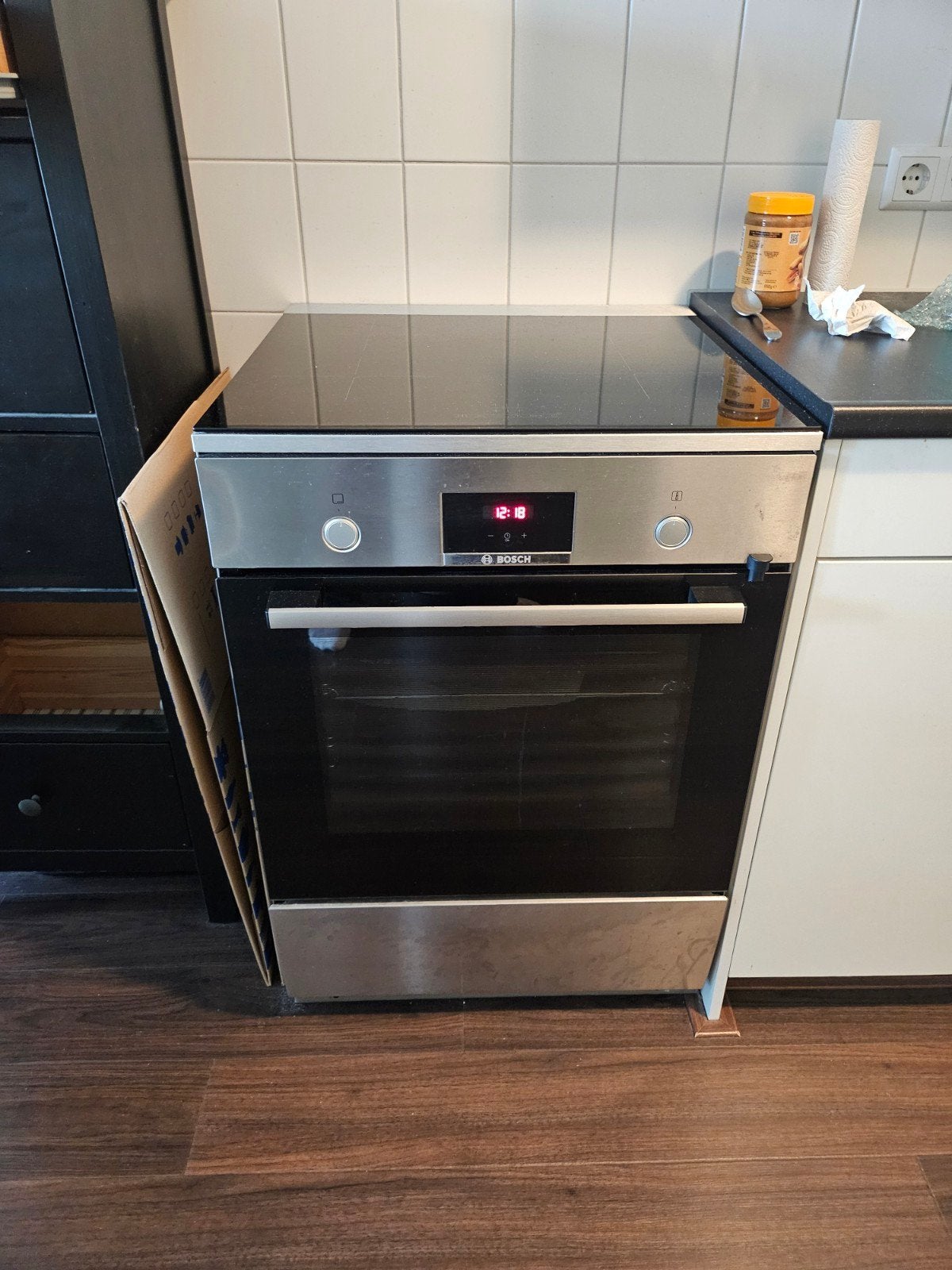 Bosch HLN39A050U, Witgoed en Apparatuur, Ophalen, 60 cm of meer, 4 kookzones, Zo goed als nieuw