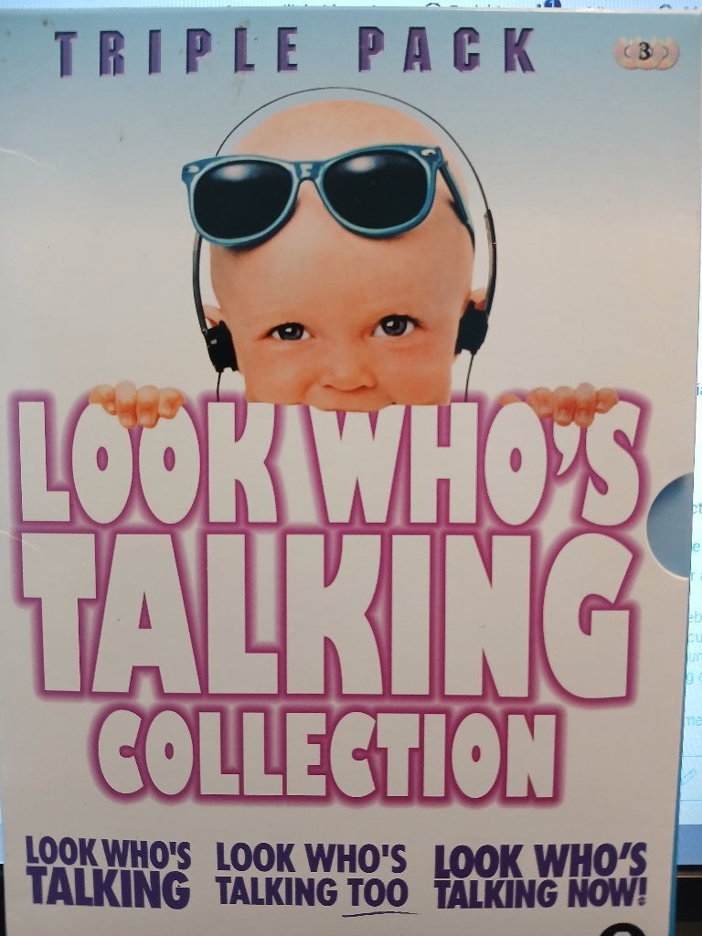 look whos talking collection ( delen 1-2-3 ), Alle leeftijden, Ophalen of Verzenden, Zo goed als nieuw, Romantische komedie