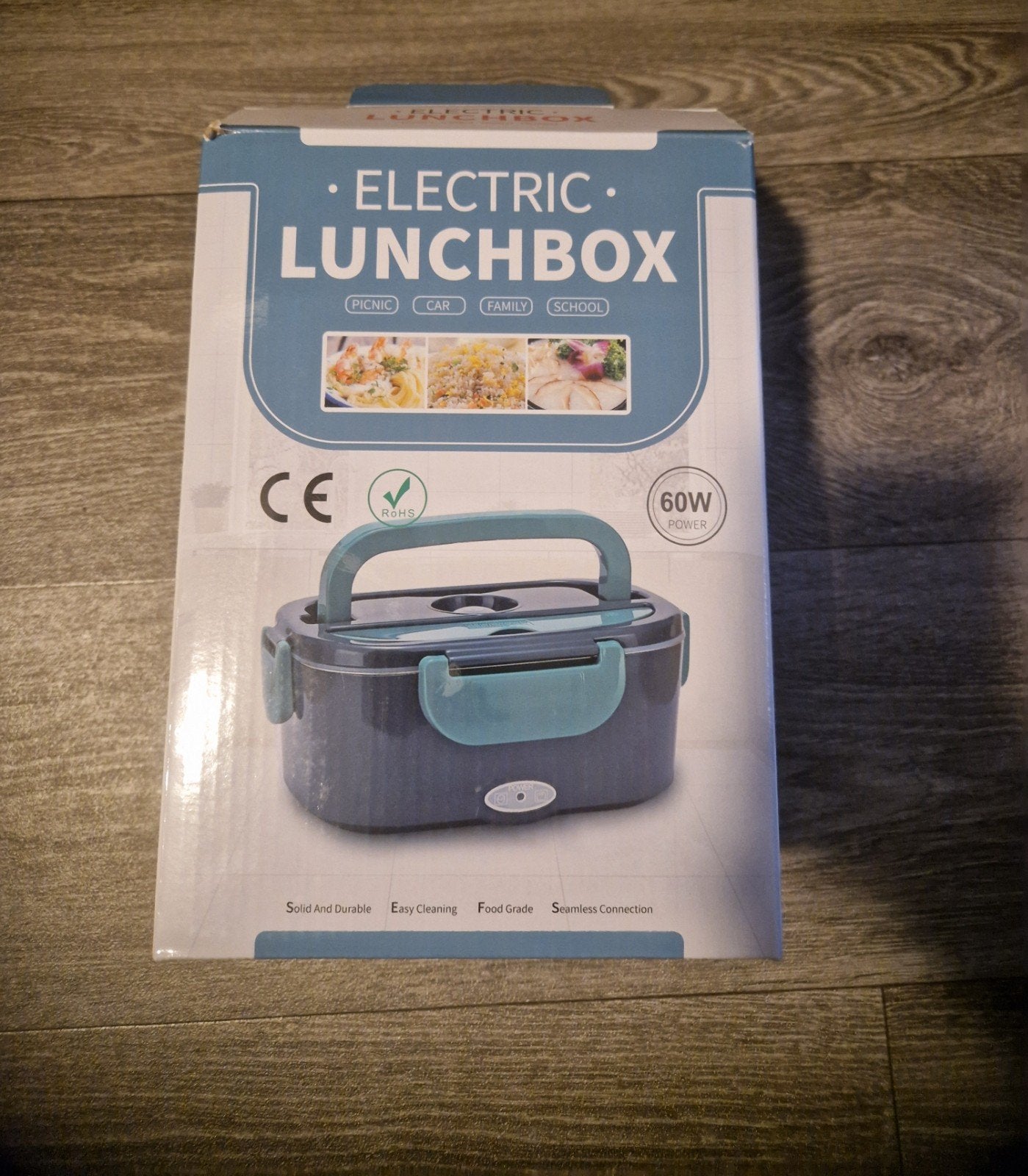 Elektrische Lunchbox - Houd je maaltijd warm onderweg, Kunststof, Nieuw, Ophalen of Verzenden, Overige merken
