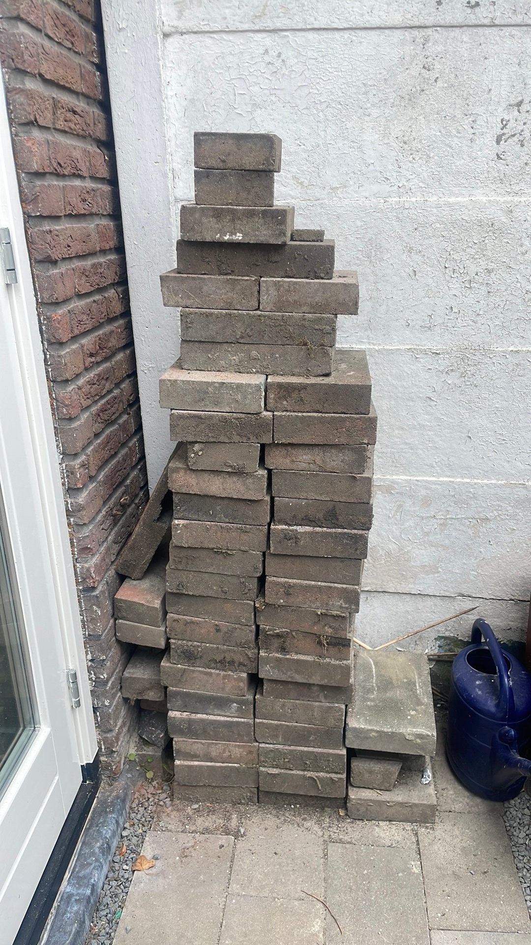 Tuintegels gratis op te halen, Ophalen, Gebruikt, Beton, Overige typen