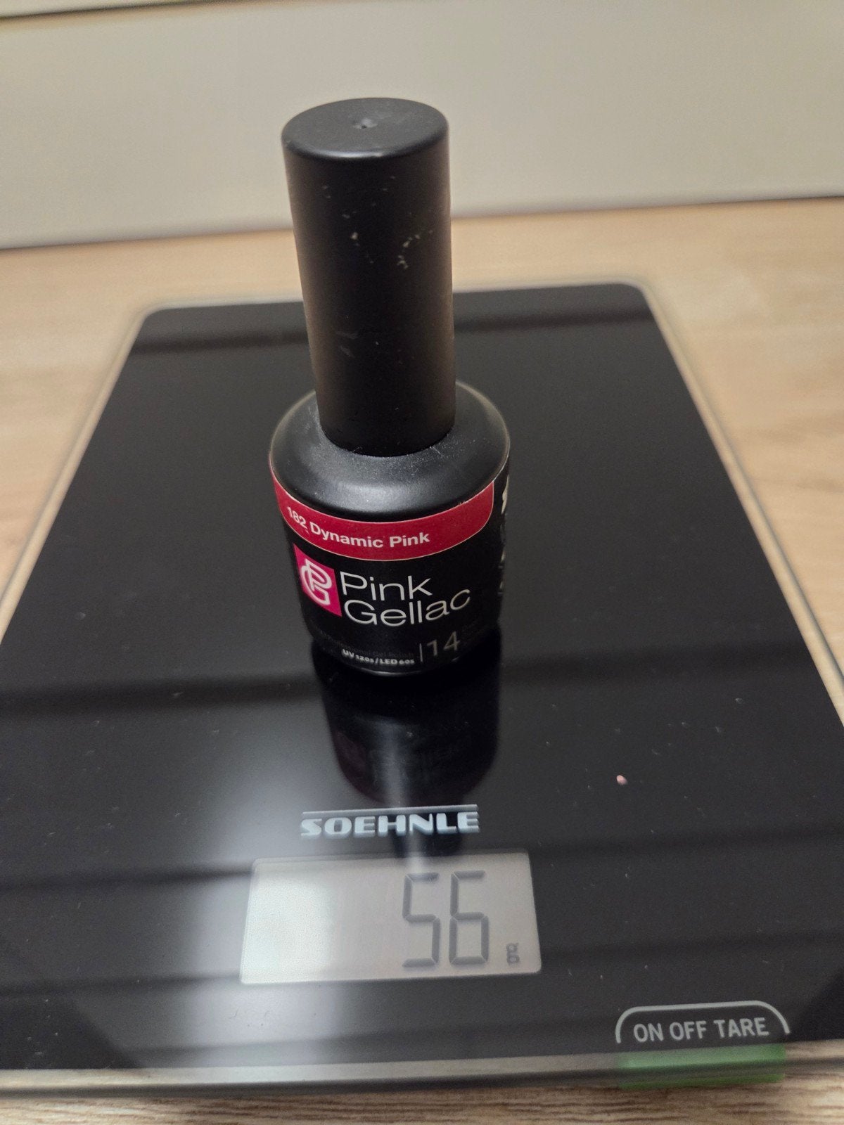 Pinkgellac Dynamic pink 182, Ophalen, Zo goed als nieuw, Roze, Handen en Nagels